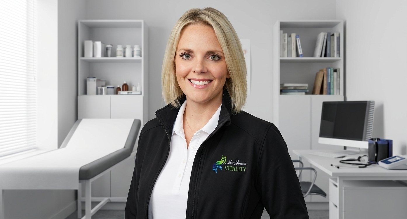 Jeni Baker, MD, board-certified emergency medicine physician at New Genesis Vitality.